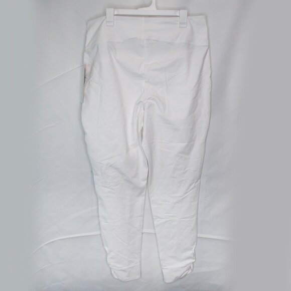 NEW Women With Control Twist Hem Leggings Womens 1XT White Tall Slimming BB11X - Picture 3 of 6